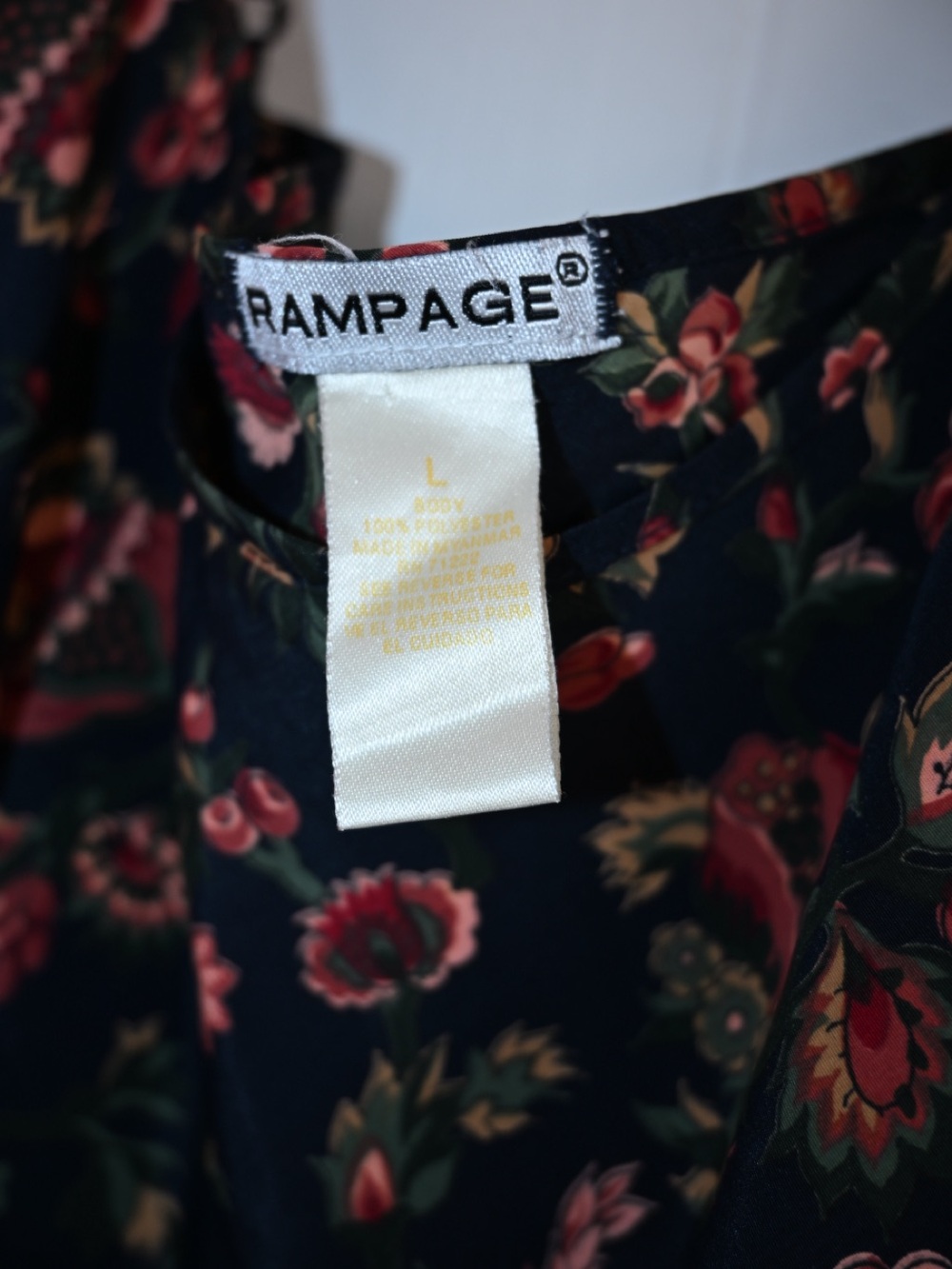 Rampage Floral Slip Dress